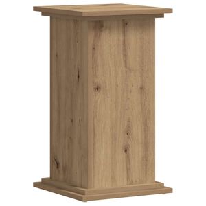 vidaXL Pflanzenst&auml;nder Artisan-Eiche 33x33x60 cm Holzwerkstoff