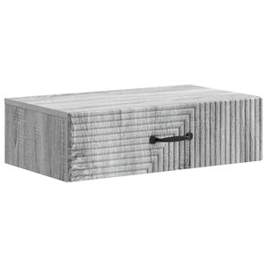 vidaXL Wandmontierter Beistelltisch 59 x 34,5 x 17 cm Holzwerkstoff