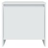 vidaXL Nachttische 2 Stk. Wei&szlig; 45x34x44,5 cm Holzwerkstoff