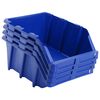 vidaXL Stapelbare Lagerboxen 35 Stk. 218 x 360 x 156 mm Blau