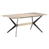vidaXL Esstisch 180x90x76 cm Massivholz Mango