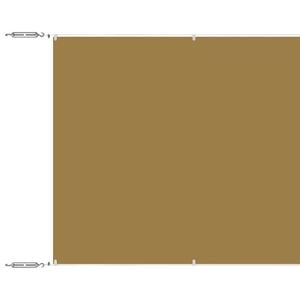 vidaXL Senkrechtmarkise Beige 100x1000 cm Oxford-Gewebe
