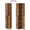vidaXL Highboard 2 pcs Altholz 30 x 42,5 x 185 cm