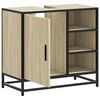 vidaXL Badezimmer-Waschbeckenschrank Sonoma-Eiche 65 x 33 x 60 cm Holzwerkstoff