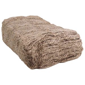 vidaXL Jute Ufermatte Natur 1,6 x 20 m