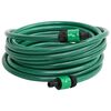 vidaXL Poolschlauch Gr&uuml;n 10 m PVC