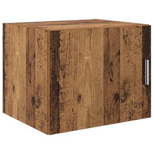 vidaXL Wandschrank Altholz 50 x 42,5 x 40 cm Holzwerkstoff