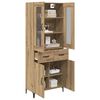 vidaXL Highboard Artisan-Eiche 69,5 x 34 x 180 cm Holzwerkstoff