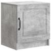 vidaXL Nachttisch Betongrau 43 x 34,5 x 47 cm Holzwerkstoff