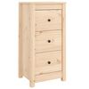 vidaXL Sideboard 40x35x80 cm Massivholz Kiefer