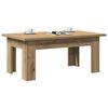 vidaXL Couchtisch Artisan-Eiche 100x60x42 cm Holzwerkstoff
