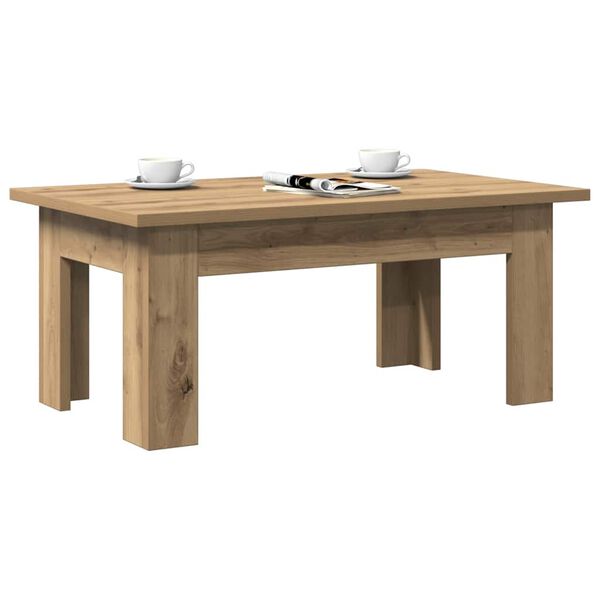 vidaXL Couchtisch Artisan-Eiche 100x60x42 cm Holzwerkstoff