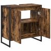 vidaXL Badezimmerschrank Raucharbe 60 x 30 x 60 cm Holzwerkstoff