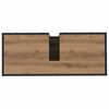 vidaXL Badezimmerschrank Artisan-Eiche 80 x 33 x 60 cm Holzwerkstoff