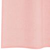 vidaXL Voile Vorhänge mit Ösen 2 Stk. Rosa 140x175 cm