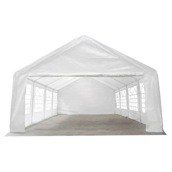 vidaXL Pavillon Weiß 8 x 4 m