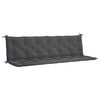 vidaXL Gartenbank-Auflage Anthrazit 200x(50+50)x7 cm Oxford-Gewebe