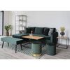 House Nordic Couchtisch Avery Eichen-Optik Schwarz