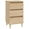 vidaXL Nachttisch Sonoma-Eiche 40x35x70 cm Holzwerkstoff