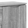 vidaXL Sideboard Graues Sonoma 100 x 30 x 65,6 Holzwerkstoff