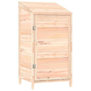 vidaXL Ger&auml;teschuppen 55x52x112 cm Massivholz Tanne