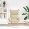 vidaXL Sessel Creme 69 x 74 x 93 cm Sherpa-Stoff