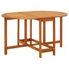 vidaXL Gartentisch 130x90x72 cm Massivholz Akazie