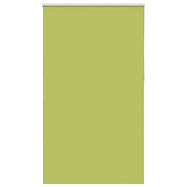 vidaXL Verdunkelungsrollo Gr&uuml;n 125x230cm Stoffbreite 121,6cm Polyester