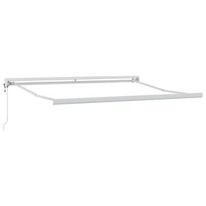 vidaXL Markisenrahmen Wei&szlig; 300 x 250 cm Aluminium