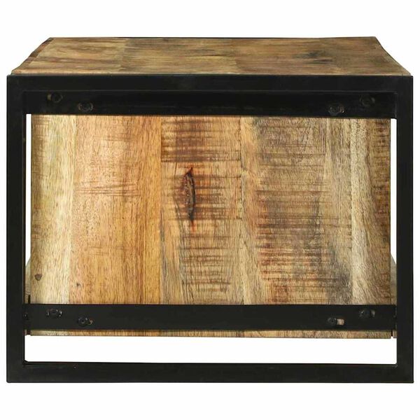 vidaXL Couchtisch Braun 120 x 50 x 38 cm Massivholz Mango