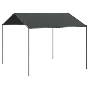 vidaXL Gartenpavillon Anthrazit 3x3 m Stahl und Stoff