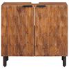 vidaXL Waschbeckenschrank Braun 62 x 33 x 58 cm Massivholz Mango