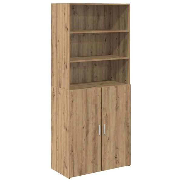 vidaXL Highboard Artisan-Eiche 80 x 42,5 x 185 cm Holzwerkstoff