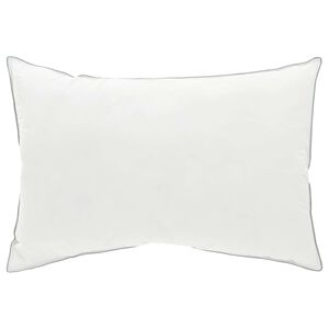 vidaXL Kopfkissen 40 x 80 cm Australische Wolle Wei&szlig;