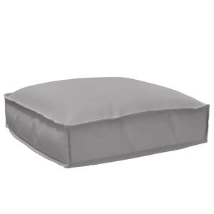 vidaXL Kissen Oxford-Stoff Grau 50 x 50 x 12 cm