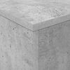 vidaXL Magazinregal Beton Grau 70 x 41 x 126 cm Holzwerkstoff