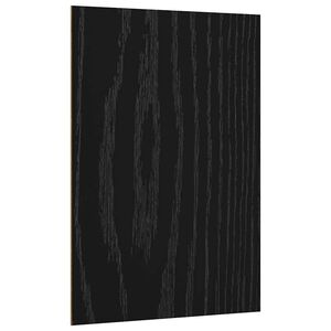 vidaXL Dekoplatten 12 Stk. Schwarz Eichen-Optik 21 x 30 x 0,27 cm
