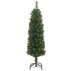 vidaXL Künstlicher Weihnachtsbaum Schlank mit Ständer Grün 150 cm PVC