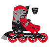 Street Surfing Inline-Skates Fizz Rot und Schwarz S 31-34