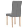 vidaXL Esszimmerst&uuml;hle 4 Stk. Hellgrau Stoff