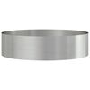 vidaXL Pflanzenring 5 pcs Silber 80 x 80 x 20 cm Edelstahl