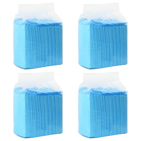 vidaXL Haustier Training Pad 200 pcs Blau und Weiß 120 x 80 cm