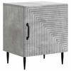 vidaXL Nachttisch Betongrau 43 x 34,5 x 50 cm Holzwerkstoff