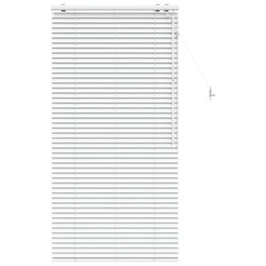 vidaXL Venezianische Jalousie Wei&szlig; 70 x 160 cm 35 mm