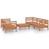 vidaXL 6-tlg. Garten-Lounge-Set Honigbraun Massivholz Kiefer