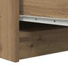 vidaXL Sideboard Artisan-Eiche 29,5x34x76 cm Holzwerkstoff