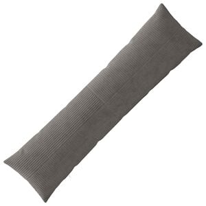 vidaXL Kissenbezug ALMELO Dunkelgrau 40 x 145 cm Cord