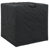 vidaXL Outdoor Aufbewahrungstasche Schwarz 80 x 80 x 60 cm 210D-Gewebe