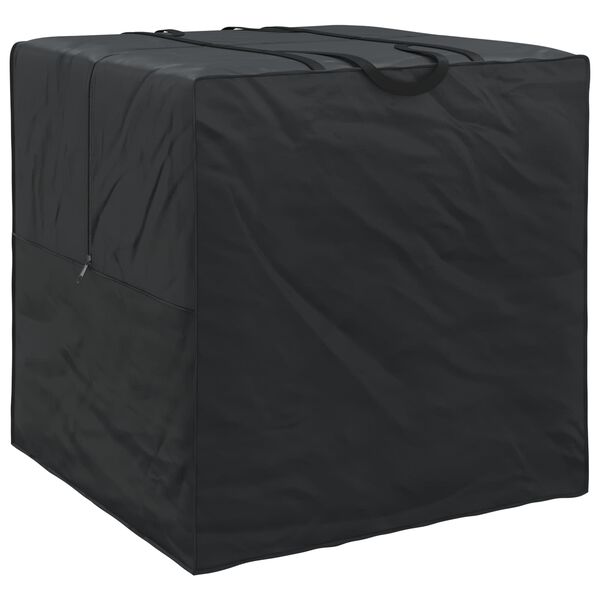 vidaXL Outdoor Aufbewahrungstasche Schwarz 80 x 80 x 60 cm 210D-Gewebe