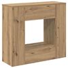 vidaXL Artisan-Eiche 82 x 29 x 74 cm